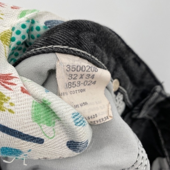 Wrangler Jeans Womens Size 32 Black Denim High Rise Vintage 5 Pocket Zip Closure - Picture 13 of 13